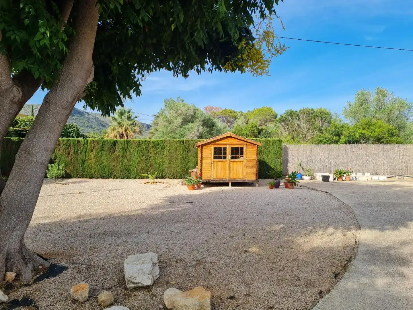 Jardín de Finca rústica en venta en Pedreguer con Aire acondicionado, Jardín privado y Balcón