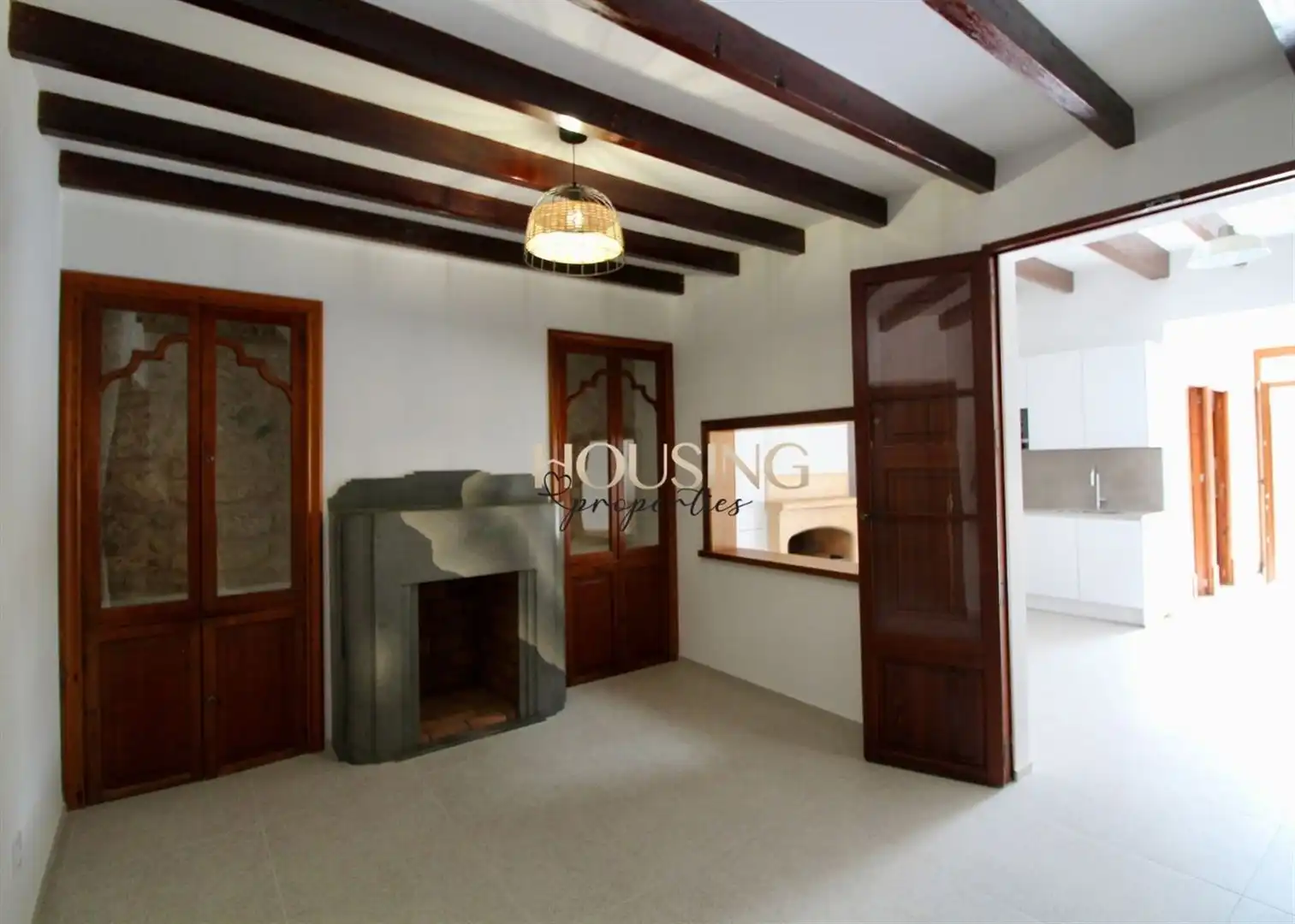 Sala d'estar de Casa adosada en venda en Llucmajor amb Aire condicionat, Calefacció i Jardí privat