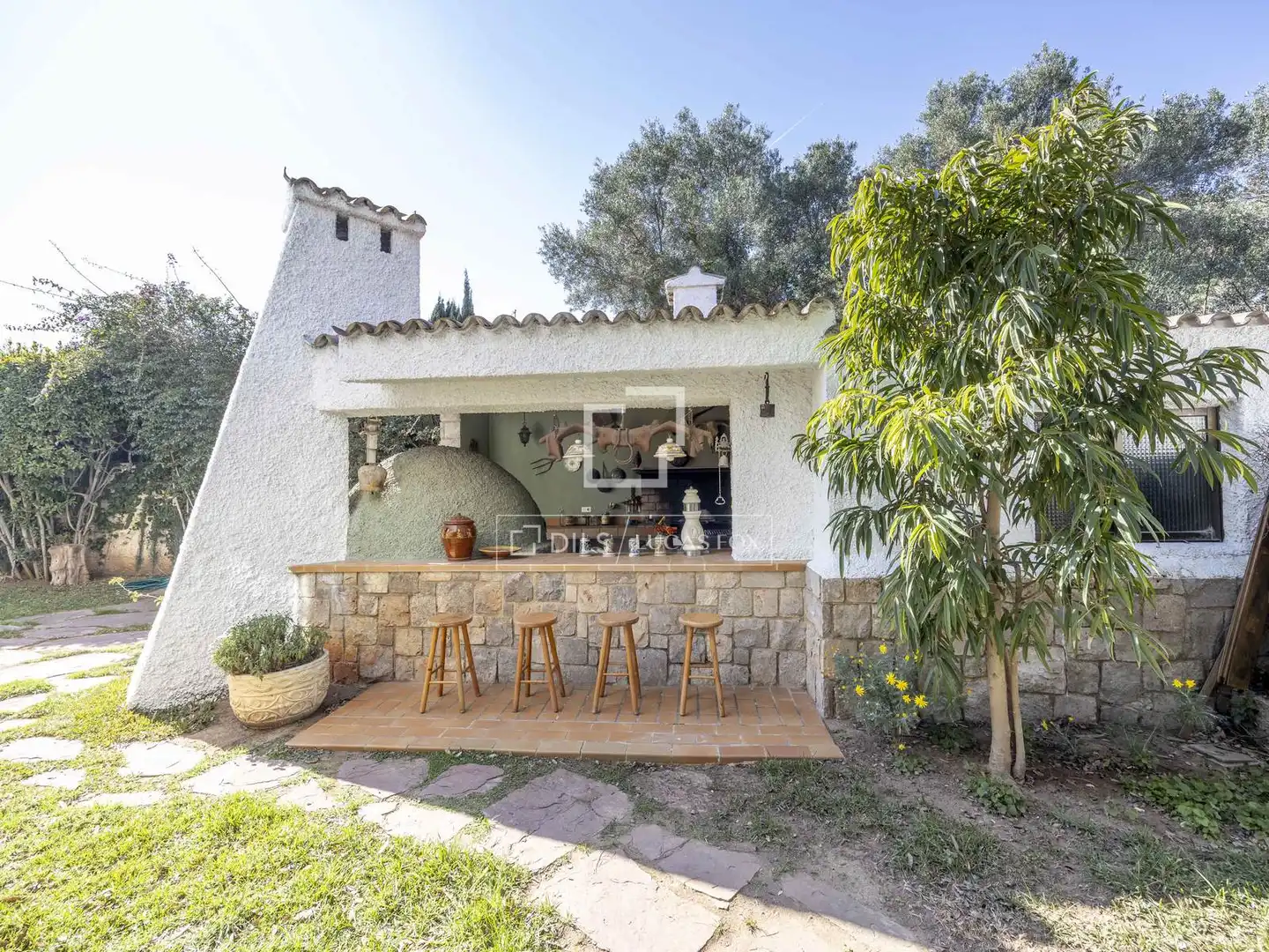Jardín de Casa o chalet en venta en Godella con Aire acondicionado, Jardín privado y Terraza