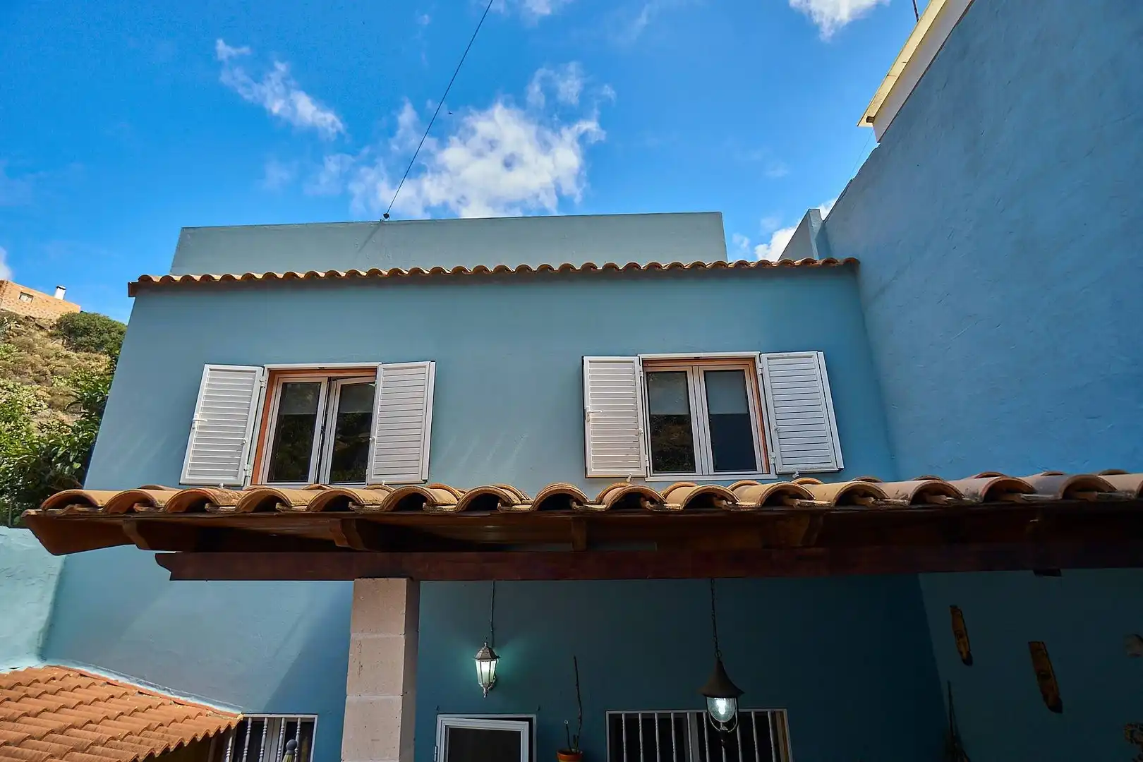 Vista exterior de Casa adosada en venda en Las Palmas de Gran Canaria amb Jardí privat, Terrassa i Traster