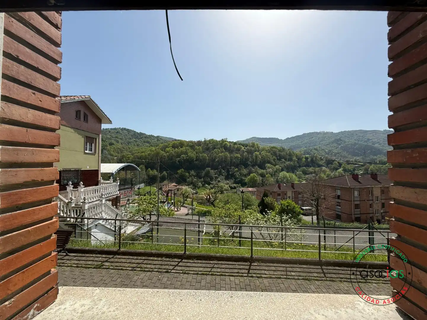 Exterior view of Flat for sale in Langreo  with Heating, Private garden and Storage room