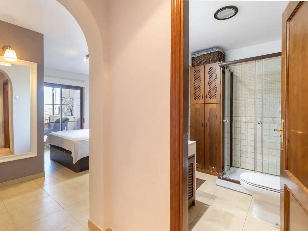 Bathroom of Flat for sale in Barrio de la Vega