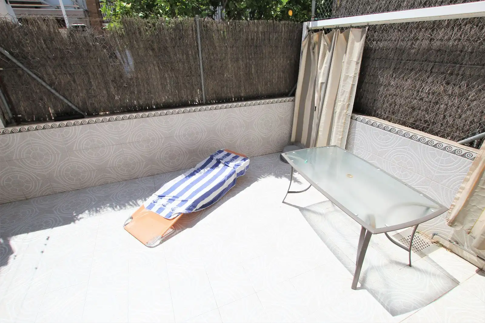 Terrace of Detached homes for rent in El Vendrell  with Heating and Furnished