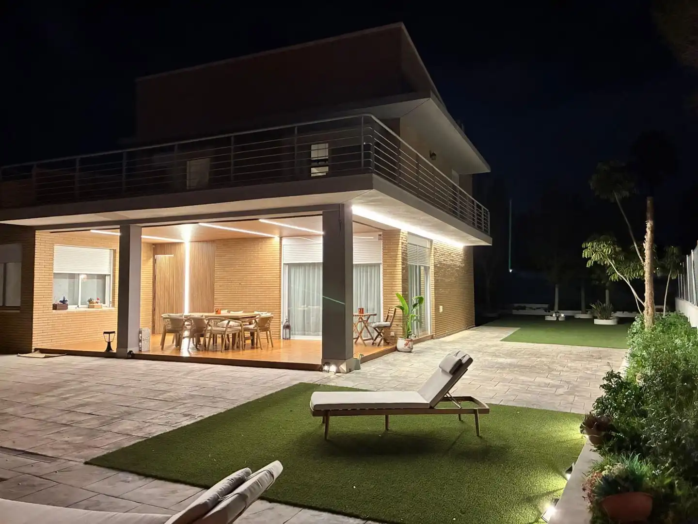 Terraza de Casa o chalet en venta en Elche / Elx con Aire acondicionado, Jardín privado y Terraza