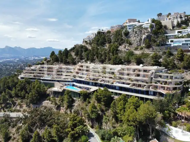 Vista exterior de Piso en venta en Altea Hills