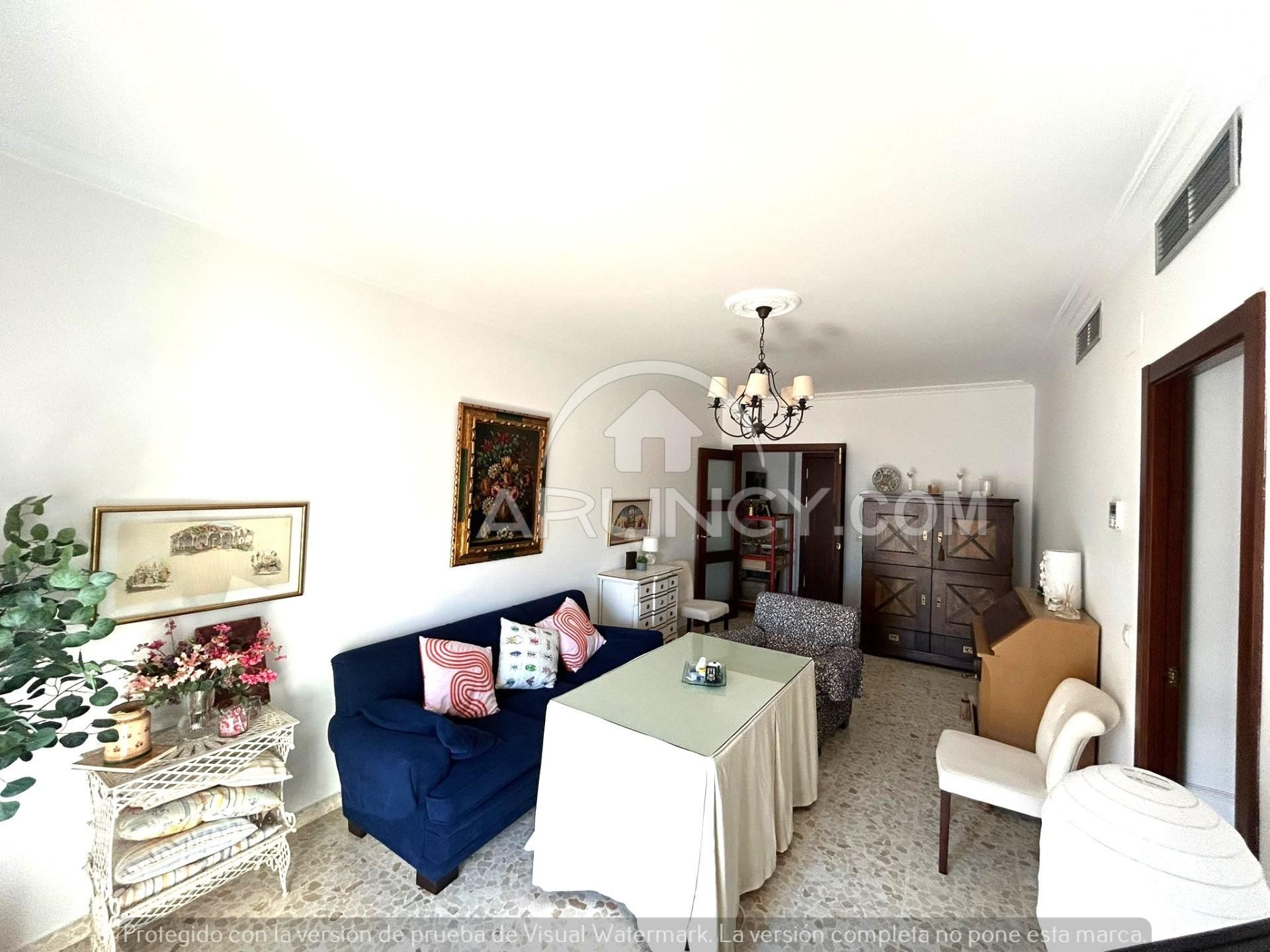 Living room of Flat for sale in Alcalá de Guadaira  with Air Conditioner and Terrace