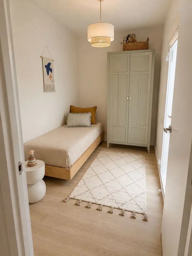 Schlafzimmer von Haus oder Chalet zum Verkauf in Terrassa mit Klimaanlage, Heizung und Privatgarten