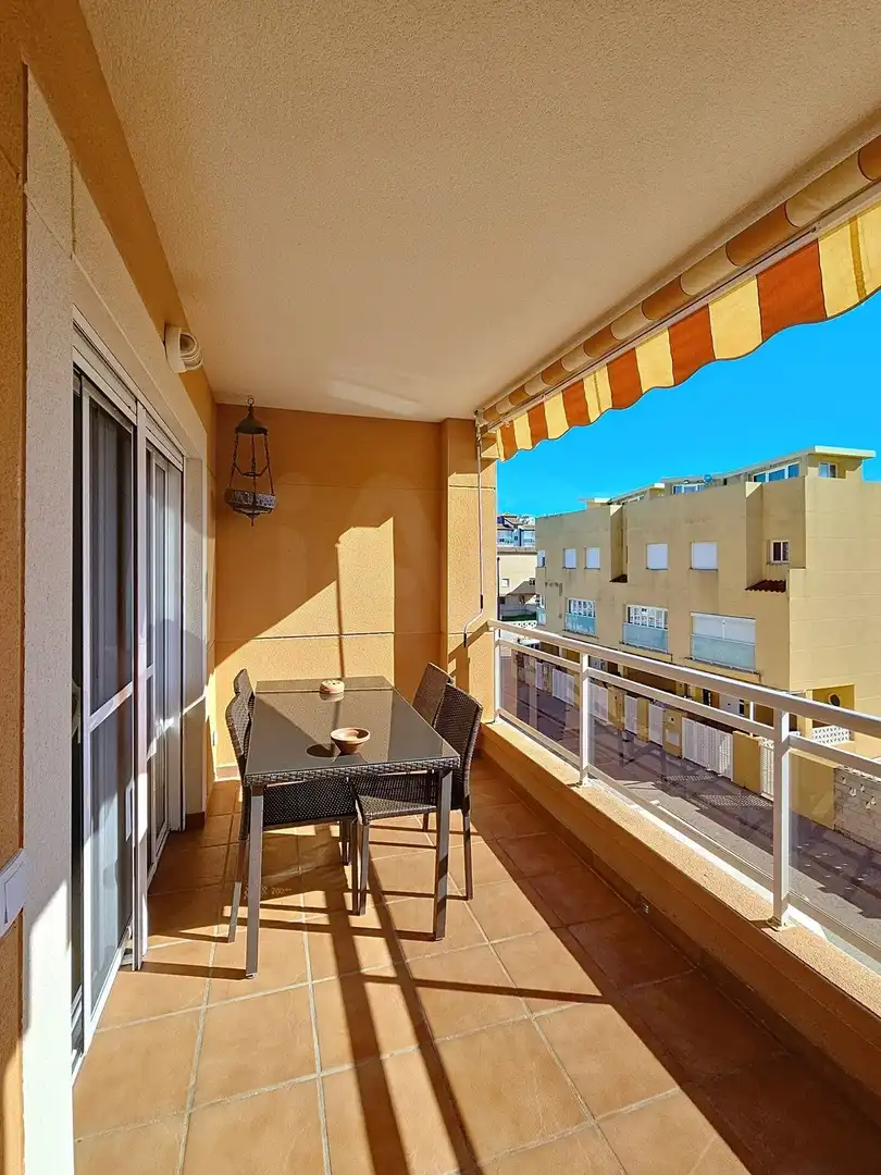 Balcony of Flat for sale in Miramar  with Air Conditioner, Heating and Terrace
