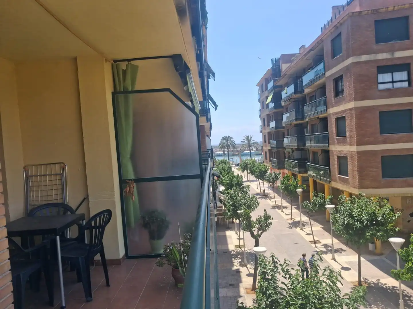 Terraza de Piso de alquiler en Benicarló con Aire acondicionado, Terraza y Piscina