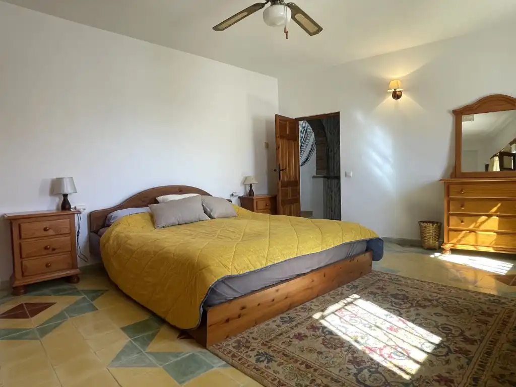 Dormitori de Casa o xalet en venda en Mojácar amb Aire condicionat, Jardí privat i Terrassa