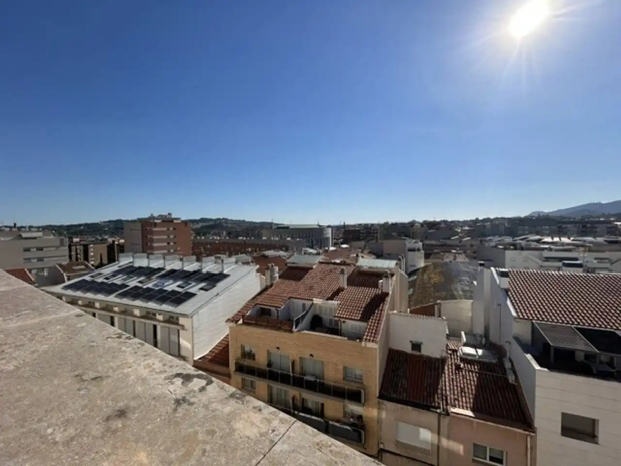 Exterior view of Flat for sale in Terrassa  with Air Conditioner, Heating and Terrace