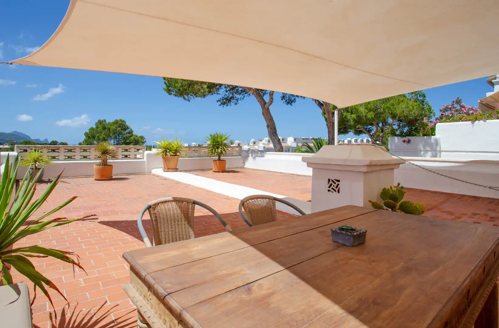 Terrassa de Apartament en venda en Sant Josep de sa Talaia amb Aire condicionat, Calefacció i Terrassa