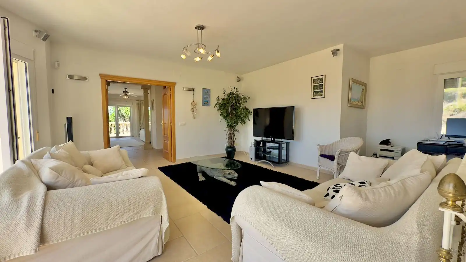 Living room of Houses for sale in Jávea / Xàbia  with Heating, Private garden and Terrace