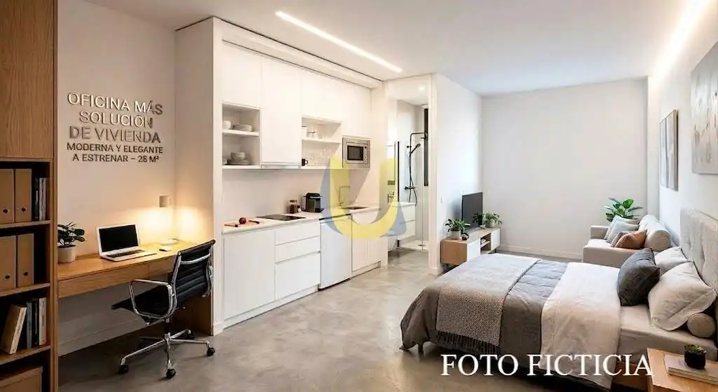 Schlafzimmer von Büro zur Miete in Centro