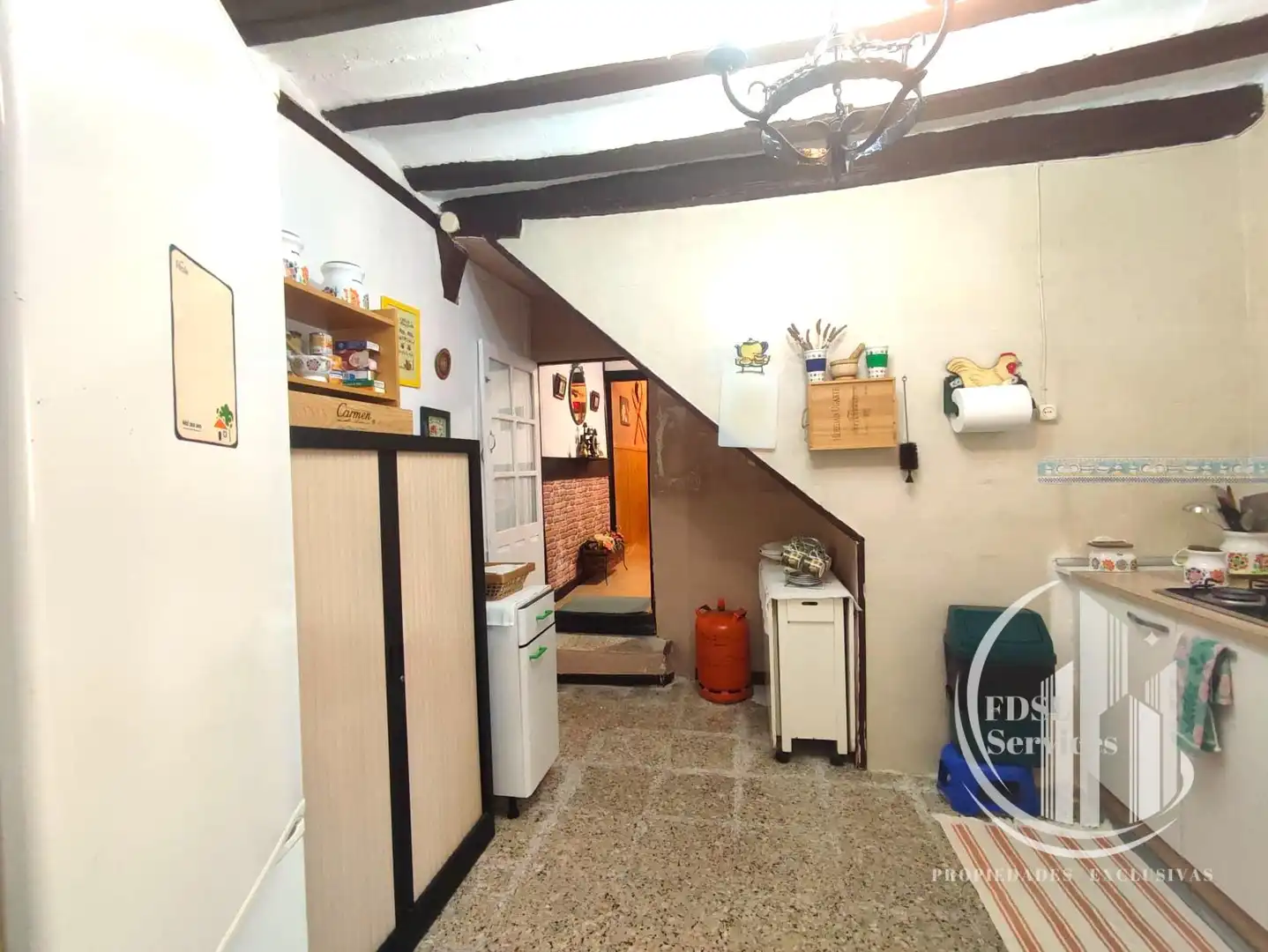 Cocina de Casa adosada en venta en San Vicente de la Sonsierra con Terraza, Amueblado y Horno