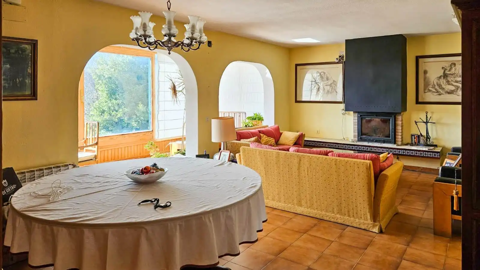 Comedor de Casa o chalet en venta en El Boalo - Cerceda – Mataelpino con Calefacción