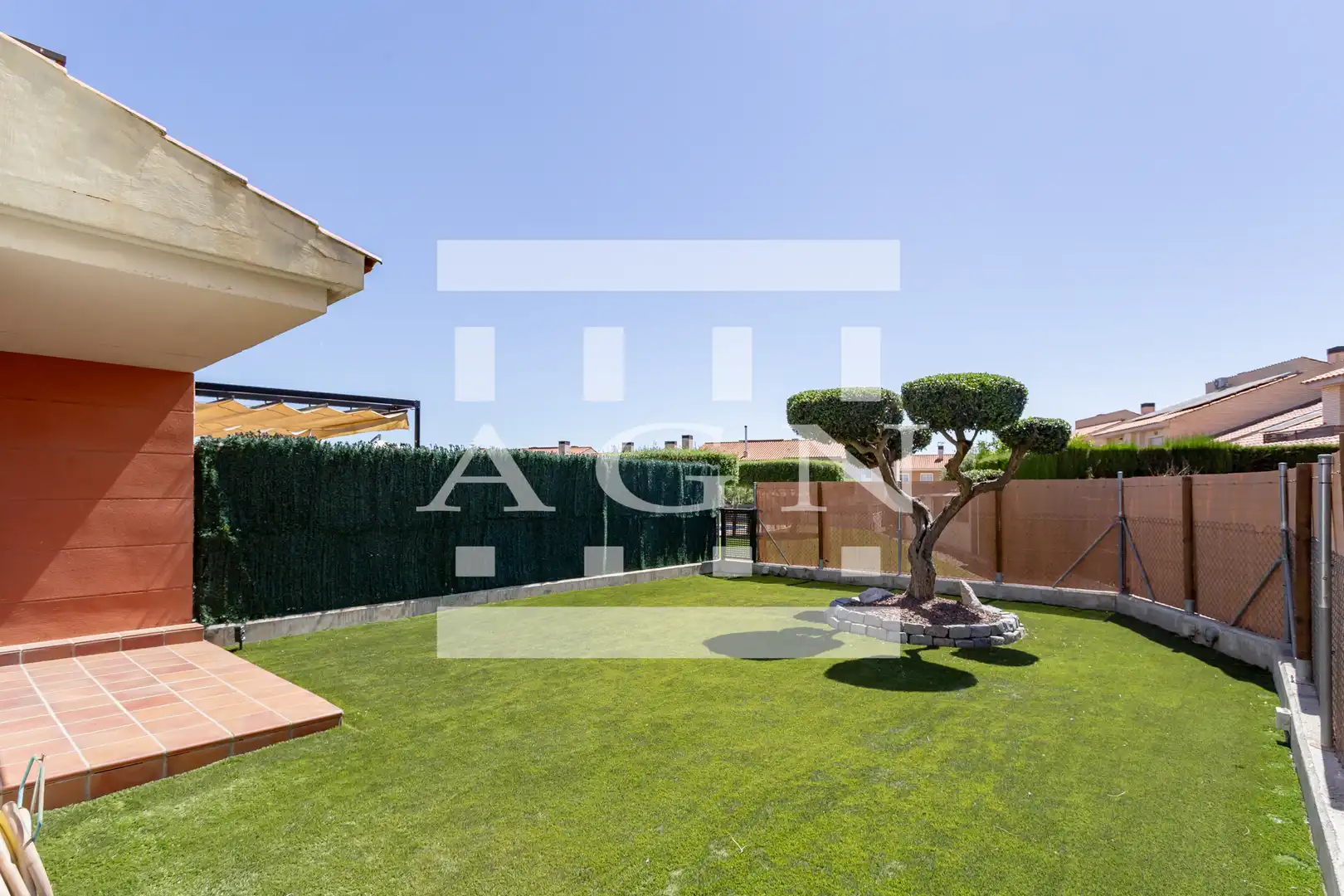 Garten von Einfamilien-Reihenhaus zum Verkauf in Cambrils mit Klimaanlage, Heizung und Privatgarten