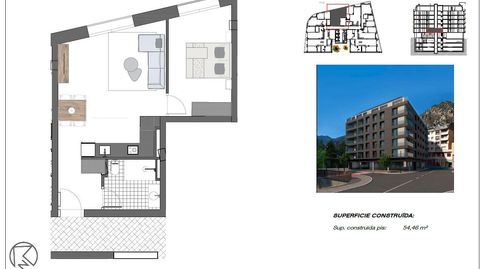 Foto 4 de Piso en venta en Antic Camí Ral, Centro, Andorra la Vella
