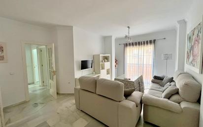 Living room of Flat for sale in Málaga Capital  with Air Conditioner, Heating and Parquet flooring