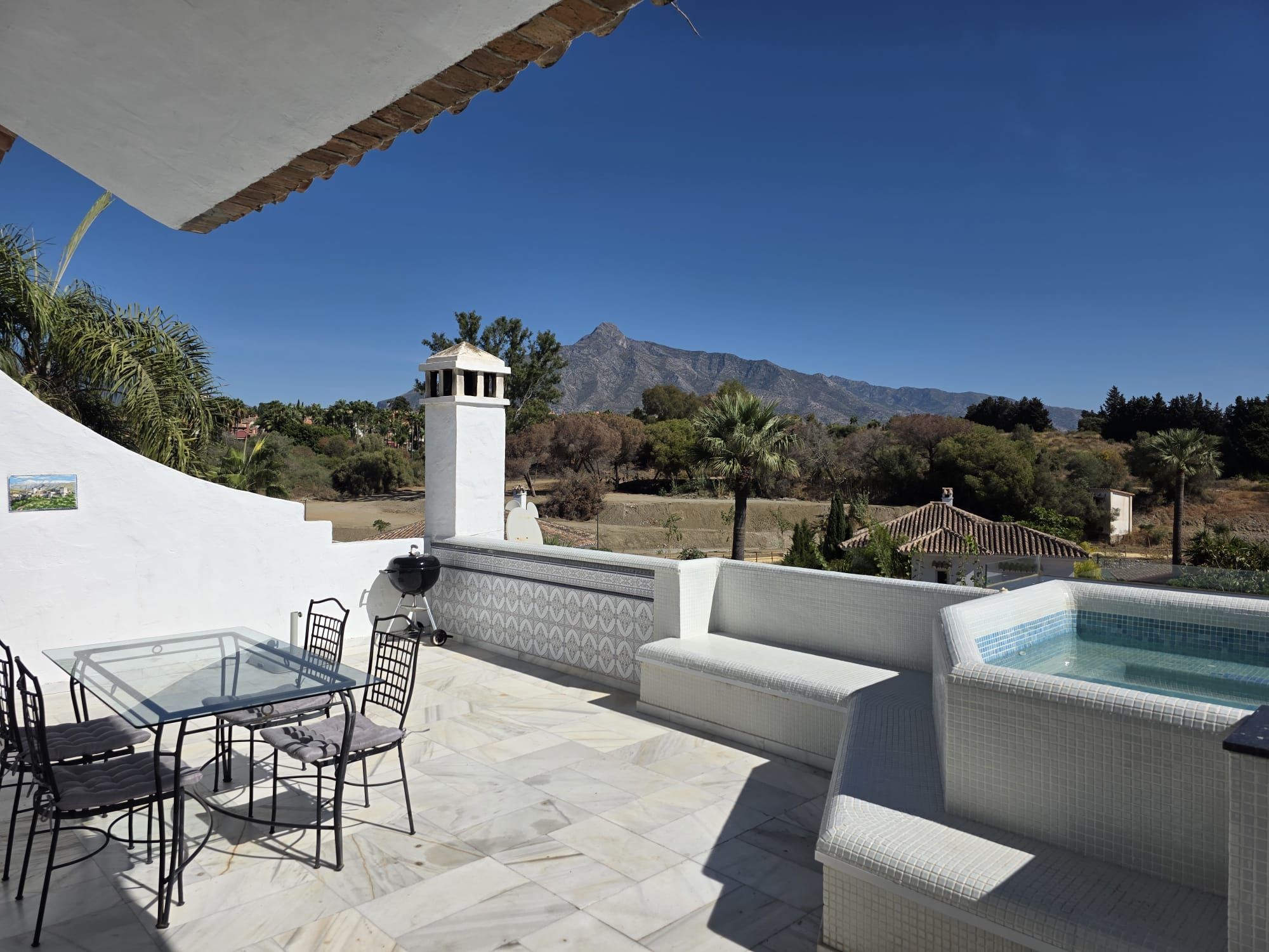 Terrace of Attic to rent in Marbella  with Terrace and Community pool