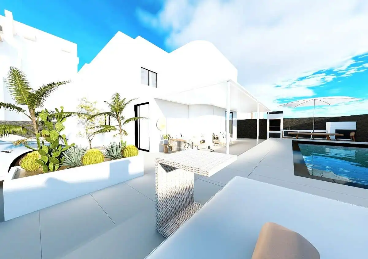 Terrace of Houses for sale in Tías  with Air Conditioner, Private garden and Terrace