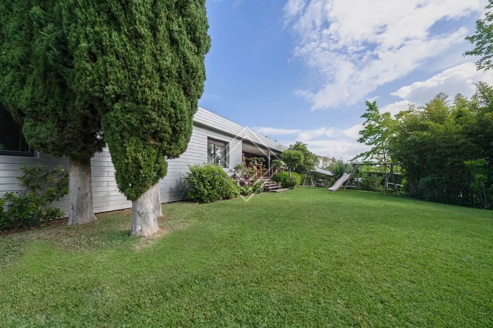 Jardí de Casa o xalet en venda en Fuente del Fresno amb Aire condicionat, Calefacció i Jardí privat