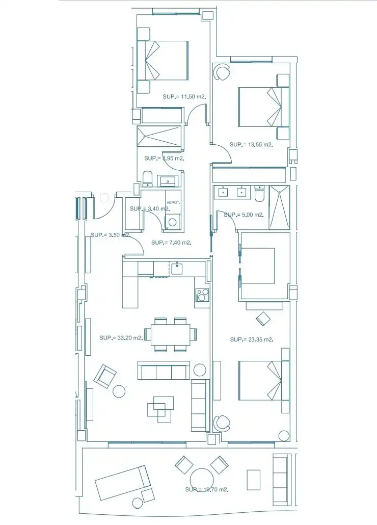 Apartment with lift for sale in El Faro de Calaburra - Chaparral, imagen 9