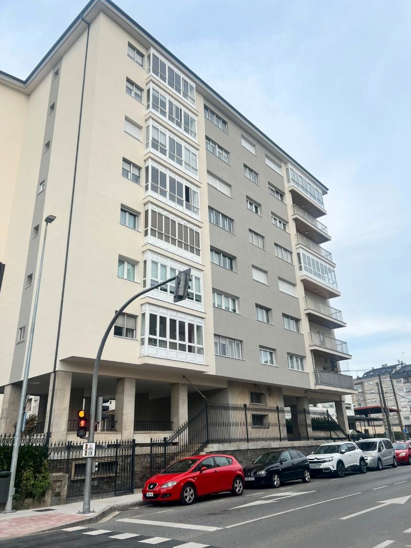 Vista exterior de Pis de lloguer en Lugo Capital amb Moblat