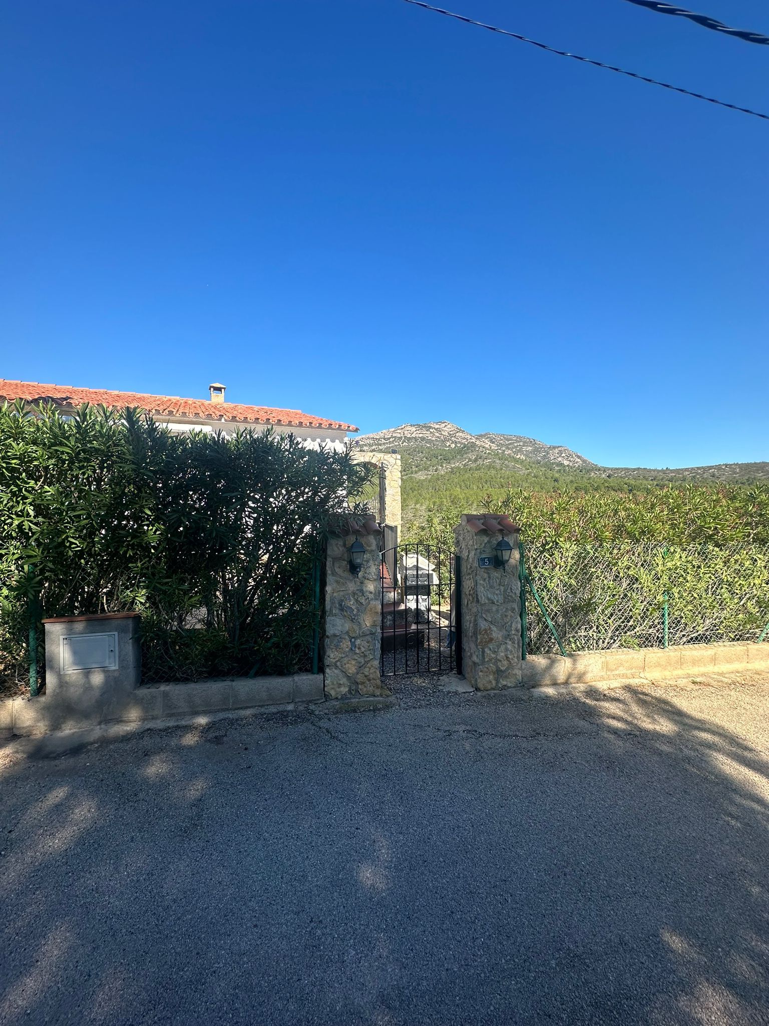 Vista exterior de Casa o xalet en venda en Pratdip amb Aire condicionat, Jardí privat i Terrassa