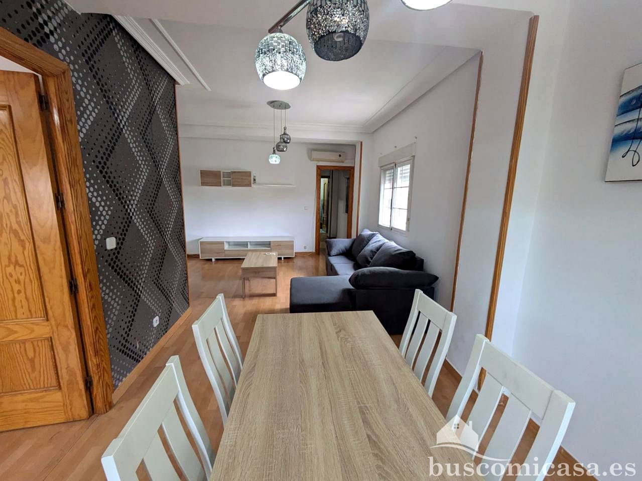 Dining room of Flat to rent in Linares  with Air Conditioner and Furnished