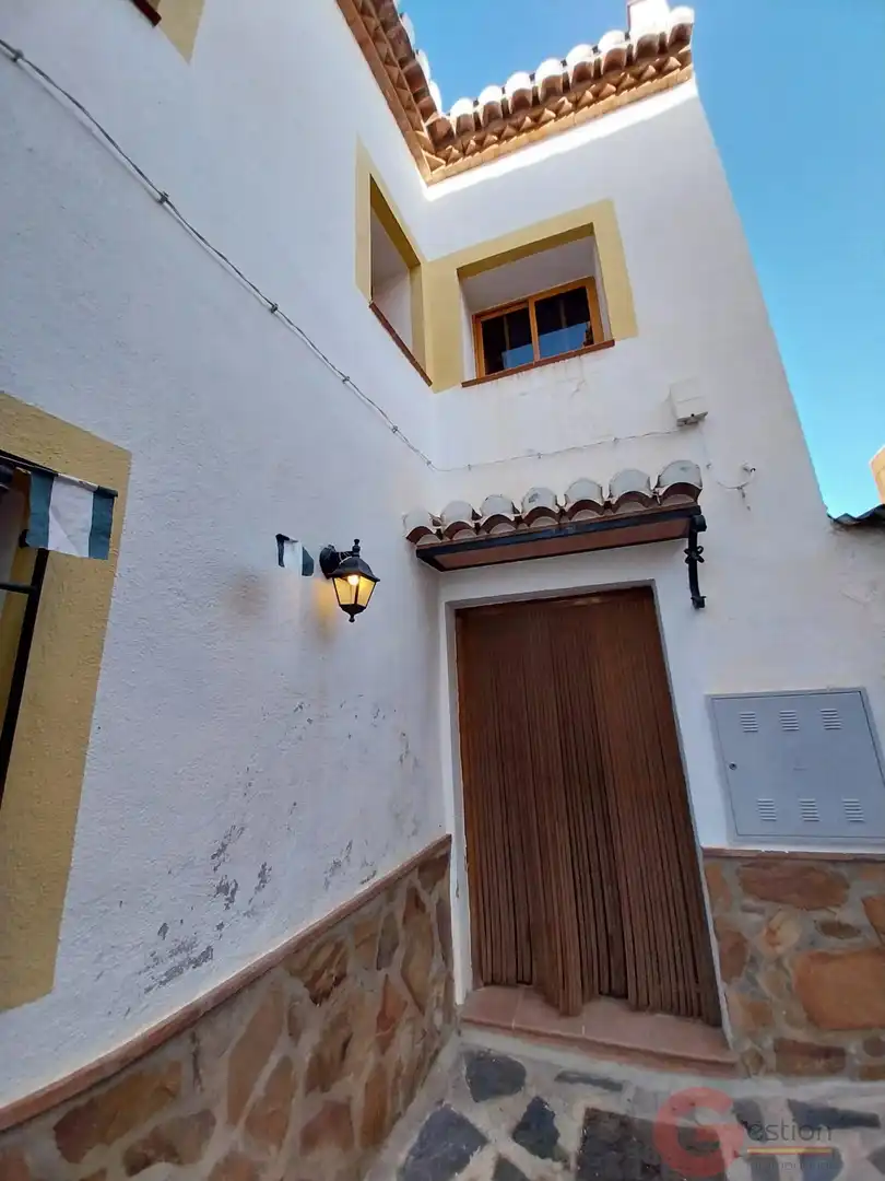 Vista exterior de Casa o xalet en venda en Los Guájares amb Terrassa