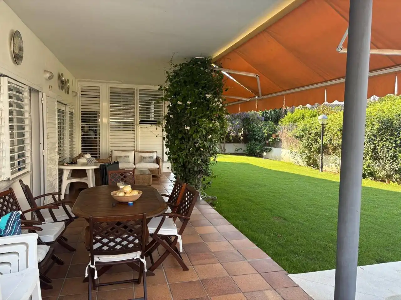 Terrassa de Casa o xalet en venda en Jerez de la Frontera amb Aire condicionat, Jardí privat i Terrassa
