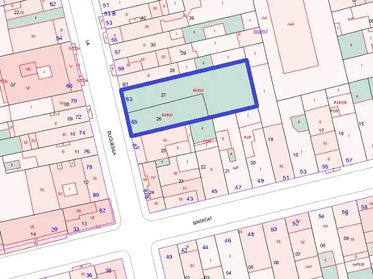 Residential land for sale in Carrer de la Duquessa de la Victòria 63, imagen 2