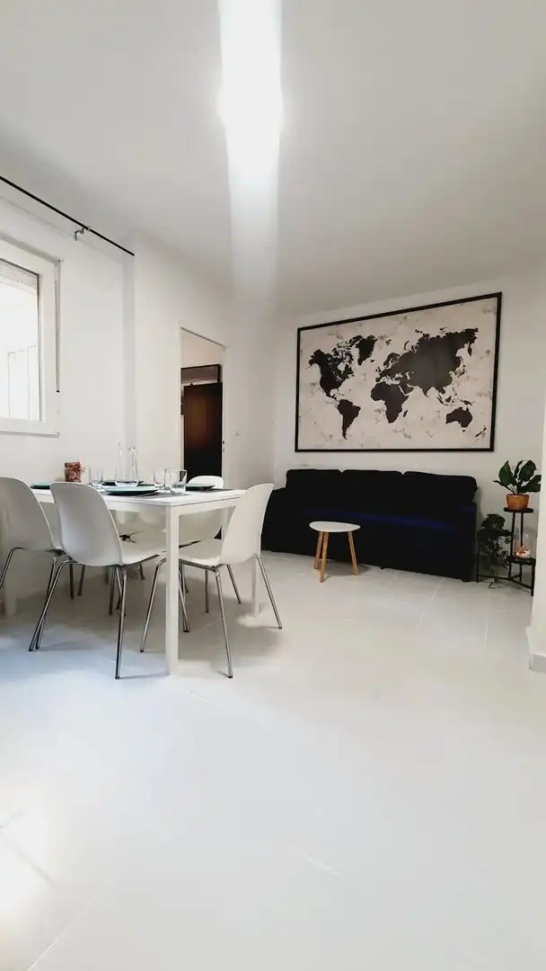 Dining room of Flat for rent in Madrid  with Air Conditioner, Furnished and Washing machine