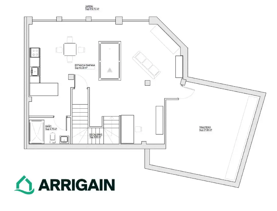 Detached homes for sale in Aia  with Heating, Private garden and Terrace