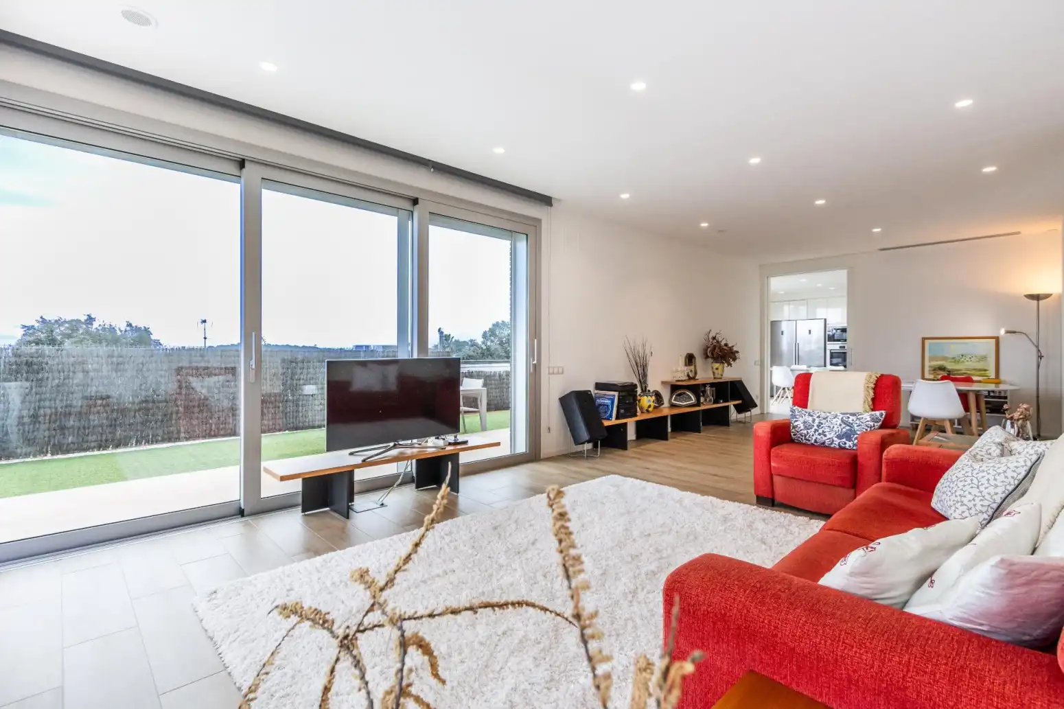 Sala de estar de Casa o chalet en venta en Matadepera con Aire acondicionado, Calefacción y Terraza