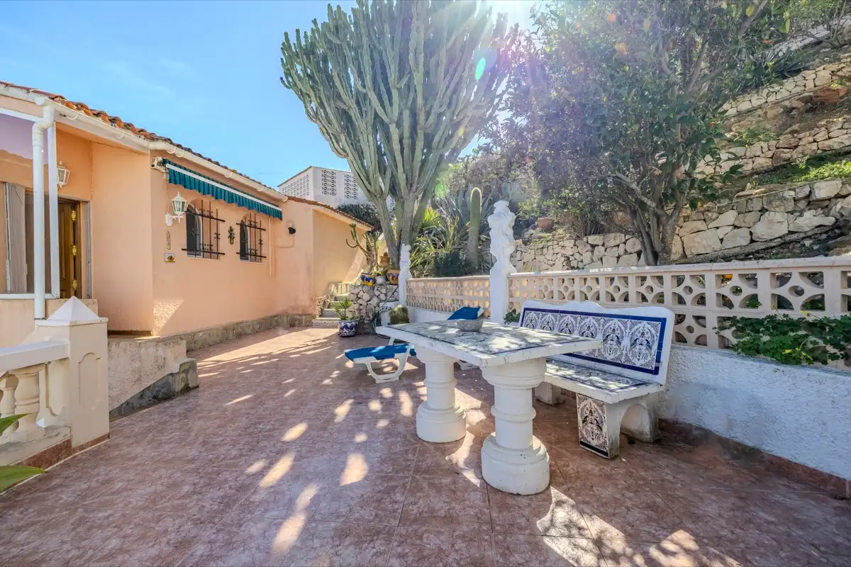 Garden of Houses for sale in Jávea / Xàbia  with Air Conditioner, Heating and Private garden