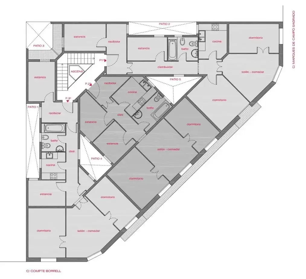 Apartament de lloguer en Barcelona amb Aire condicionat, Moblat i Forn