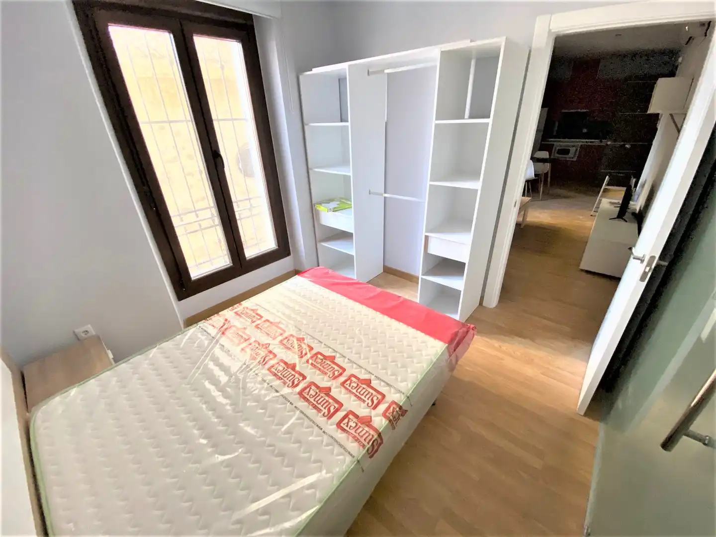 Bedroom of Apartments for rent in Cáceres  with Air Conditioner and Furnished