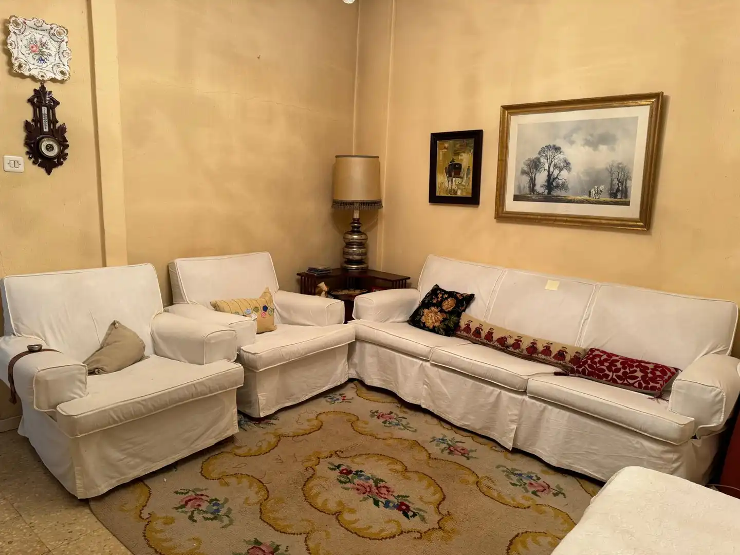 Sala d'estar de Casa o xalet en venda en Alcázar de San Juan amb Calefacció, Terrassa i Balcó