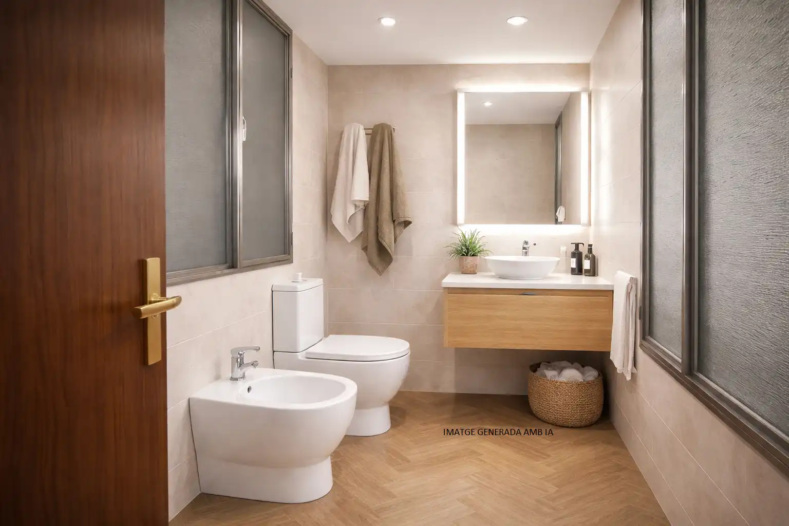Baño de Casa o chalet en venta en Mataró con Calefacción y Trastero