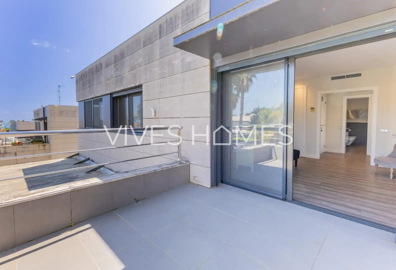 Terraza de Casa o chalet en venta en Sant Andreu de Llavaneres con Aire acondicionado, Calefacción y Jardín privado