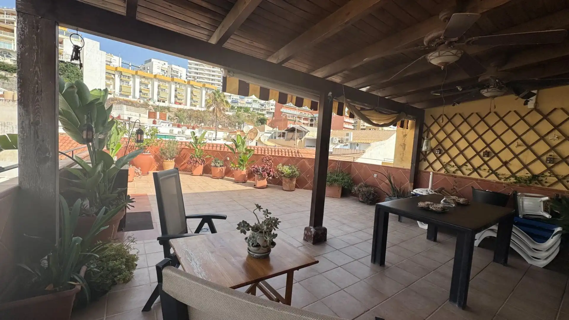 Terrasse von Dachboden zum Verkauf in Torremolinos mit Terrasse und Möbliert