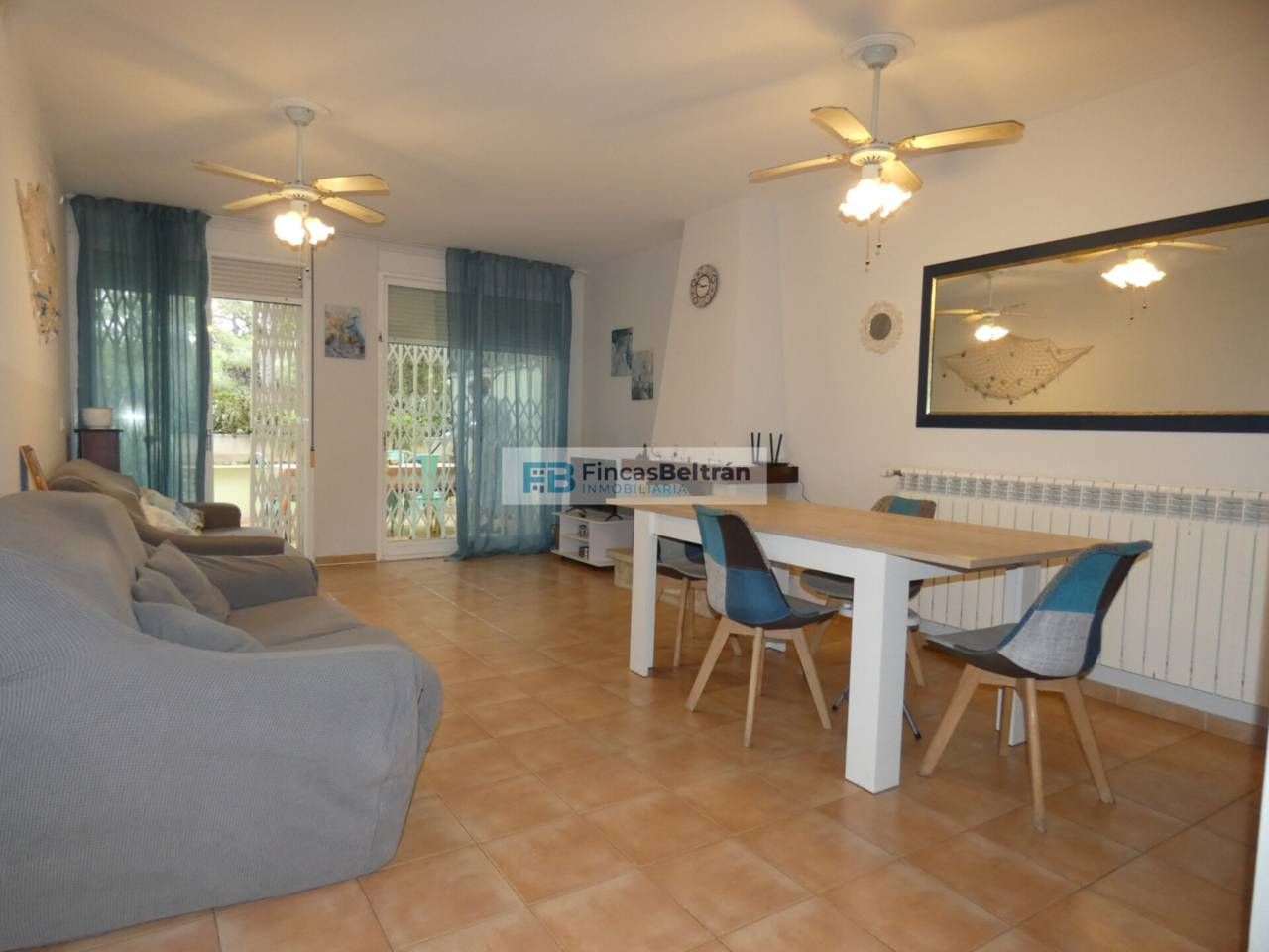 Dining room of Single-family semi-detached for sale in Peñíscola / Peníscola  with Heating, Private garden and Terrace