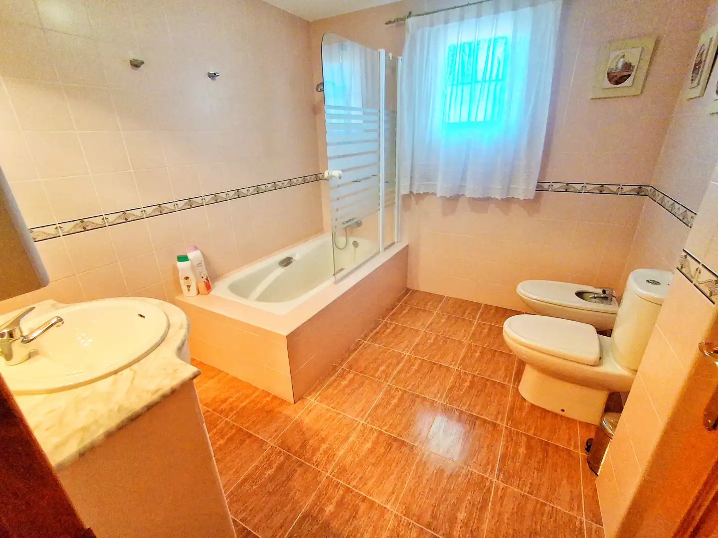 Bathroom of Houses for sale in Vadocondes  with Heating, Private garden and Parquet flooring