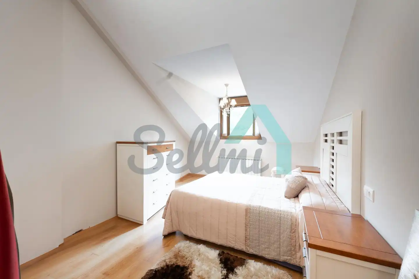 Bedroom of Flat for sale in Aller  with Heating and Storage room