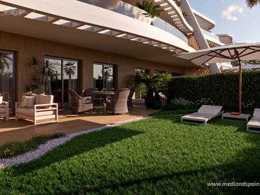 Appartement compact avec piscine à vendre à Balcón de Finestrat - Terra Marina