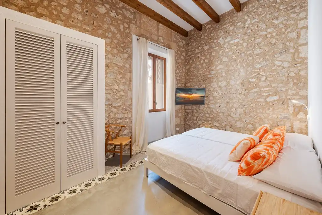 Bedroom of Country homes for sale in Pollença  with Air Conditioner, Heating and Private garden