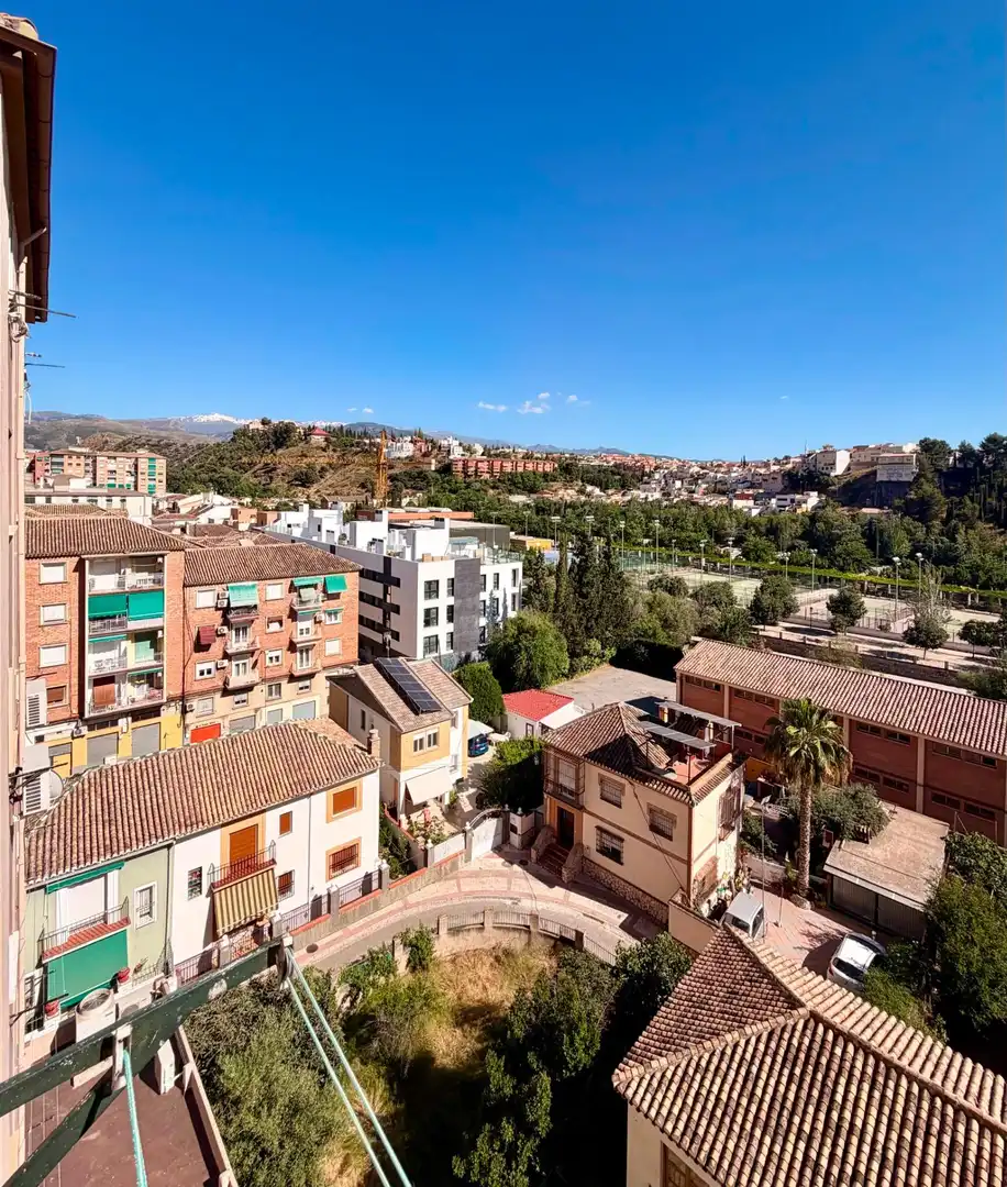 Exterior view of Flat for sale in Granada  with Furnished