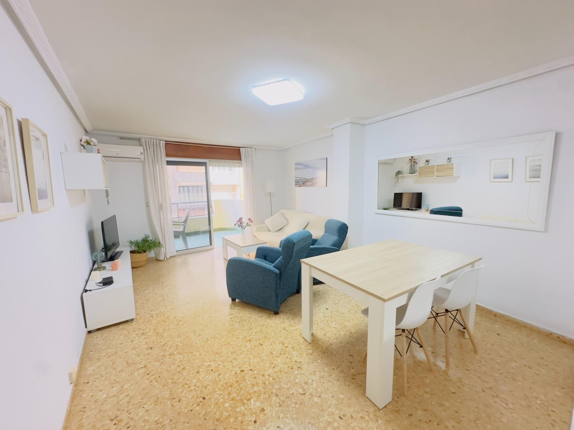 Sala d'estar de Apartament en venda en Cullera amb Terrassa i Balcó